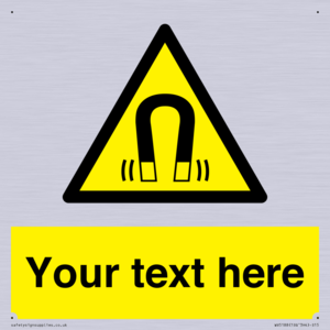 Custom Magnetic Field Sign